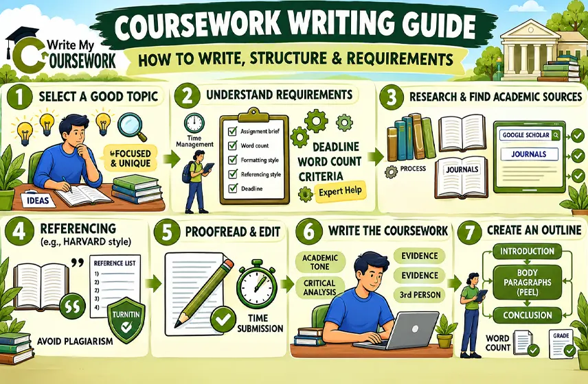 Coursework Writing Guide How to Write Coursework, Structure & Requirements